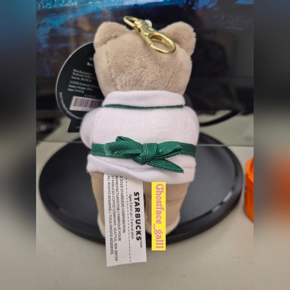 2026 Limited Edition Sakura Starbucks Bearista Keychain - Picture 3 of 4